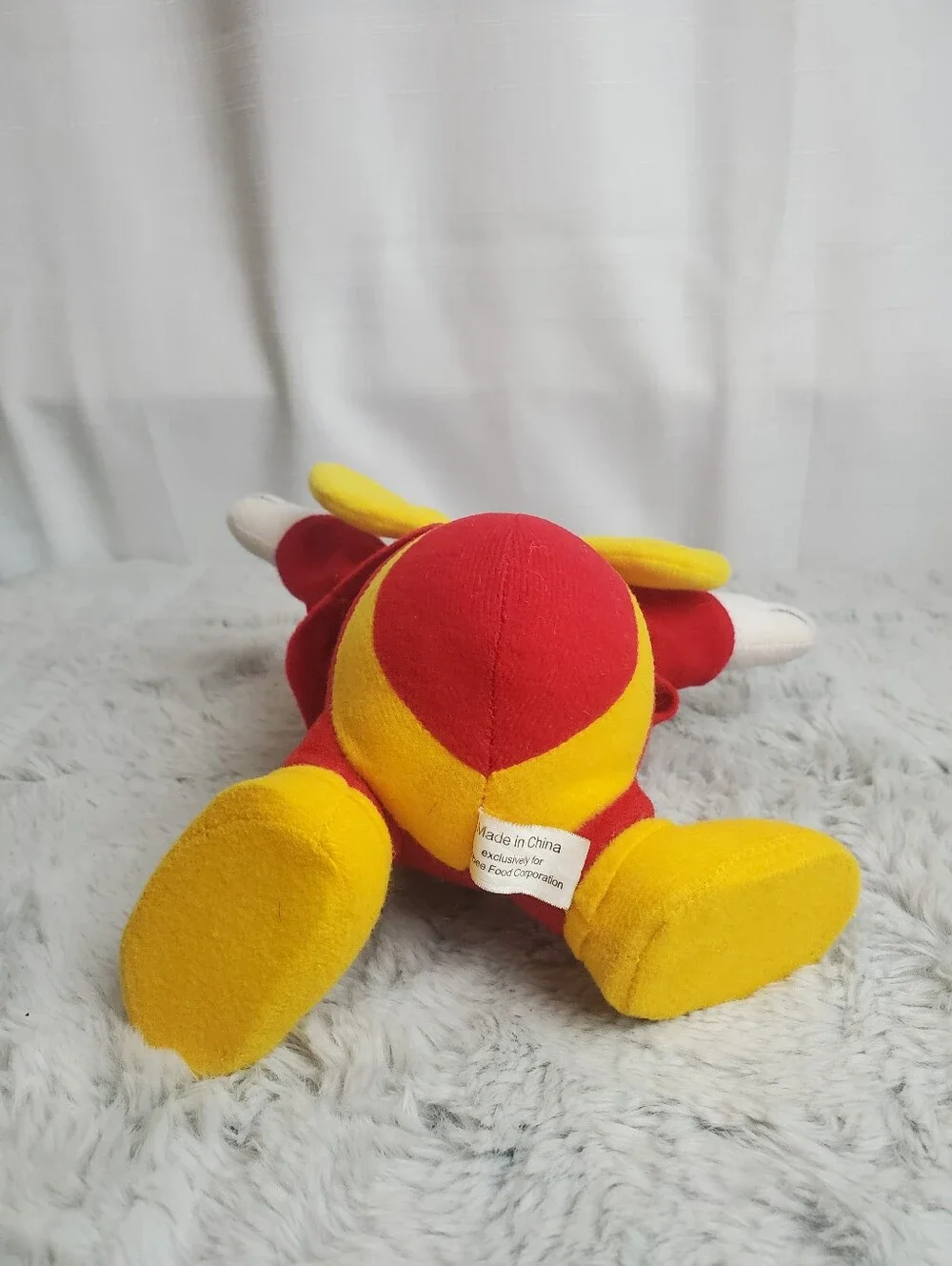 Jolibee Doll Fast Food Mascot Plush Toy Bee Stuffed Animal RARE
